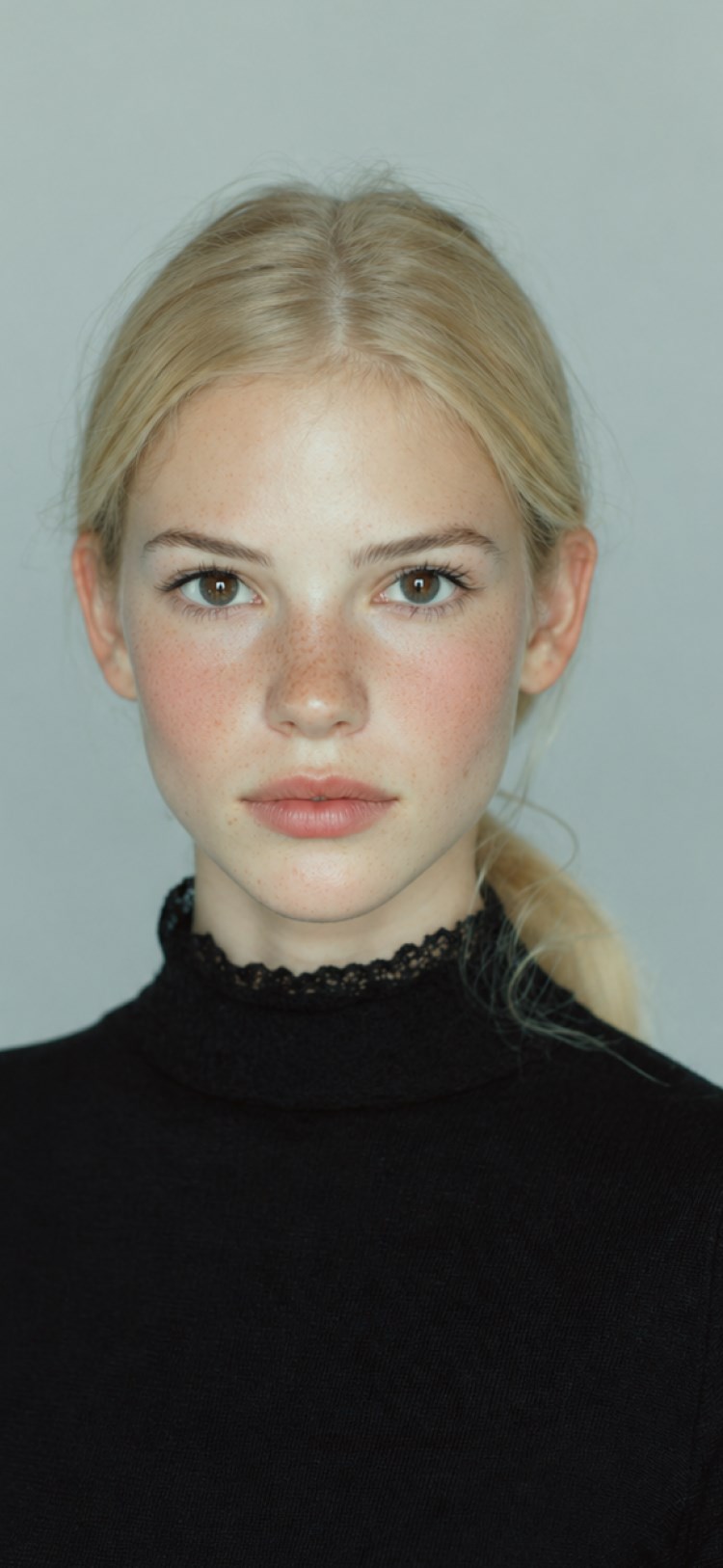 Before: a bare-faced selfie with no makeup.